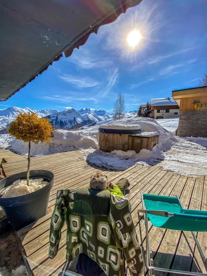 Hotel La Principaute De Comborciere Fontcouverte-la-Toussuire Exterior foto